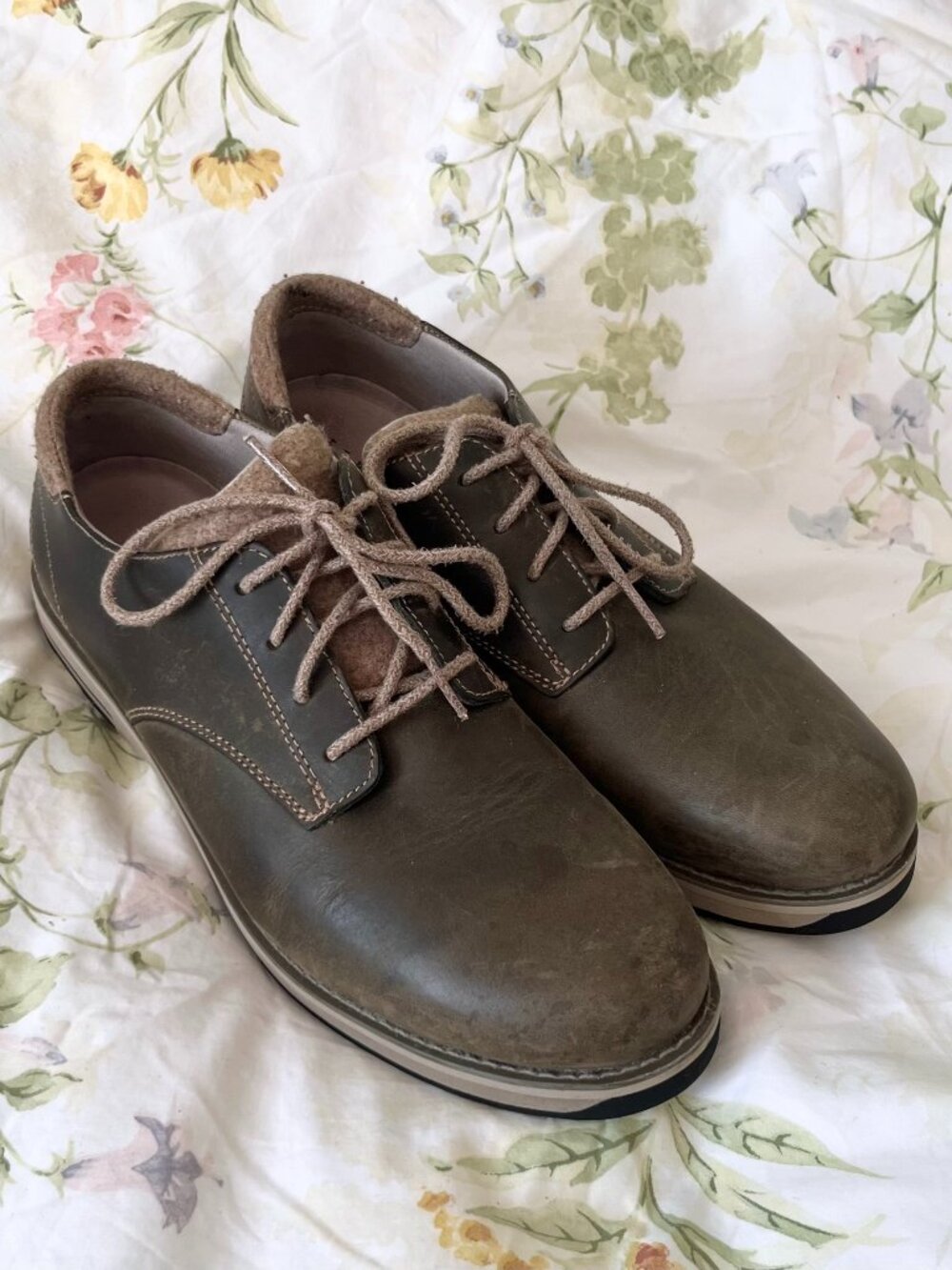 L.L.Bean Leather Tie Up Shoes